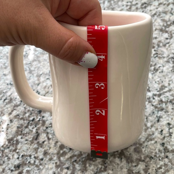 RAE DUNN • Stylish White Mug with Black Lettering “NOT TEA” - Picture 4 of 4